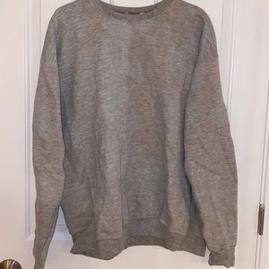 Bleached multicolored crew